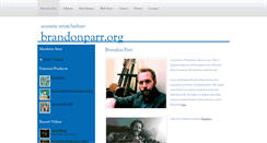 Desktop Screenshot of brandonparr.org